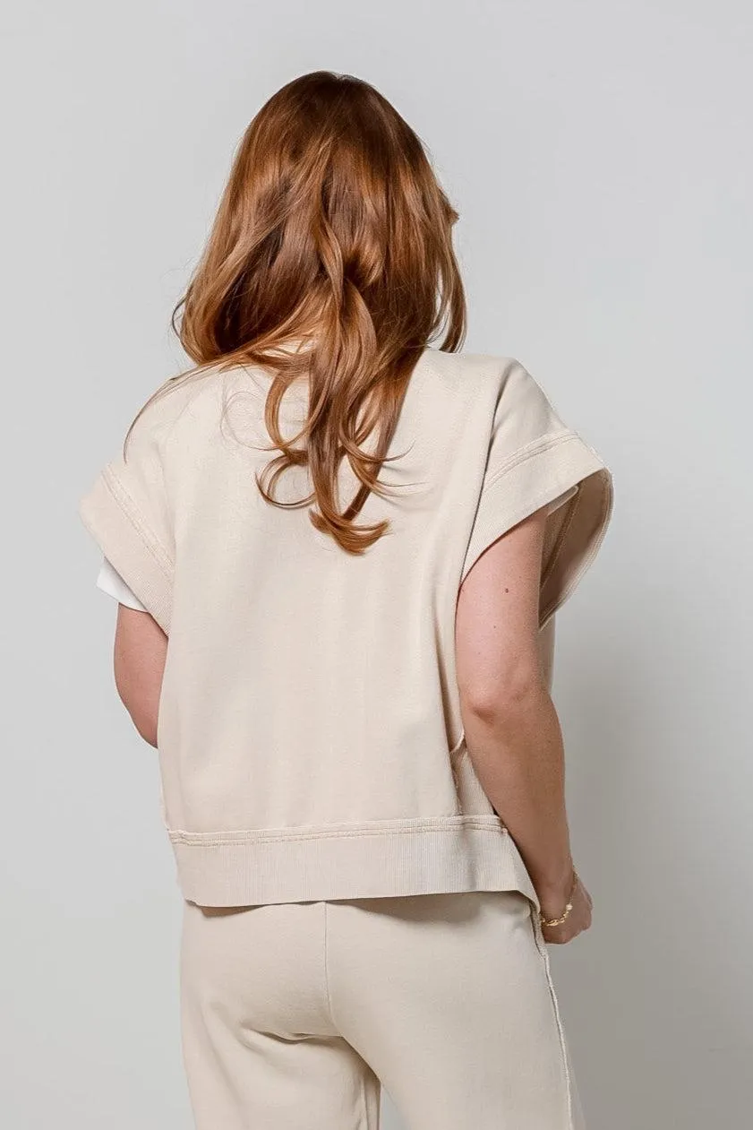 Elan Zipper Top