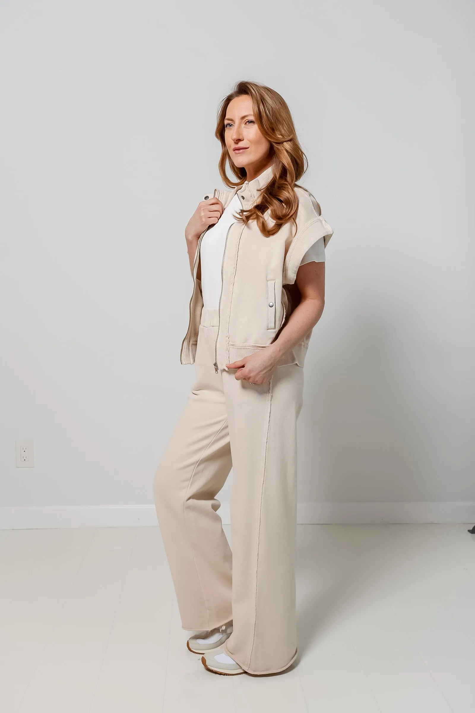 Elan Zipper Top