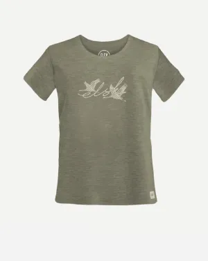 ELSK CRANE WOMEN'S TEE - Moss Green