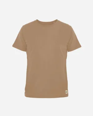 ELSK® ESSENTIAL BRUSHED T-SHIRT - Tobacco