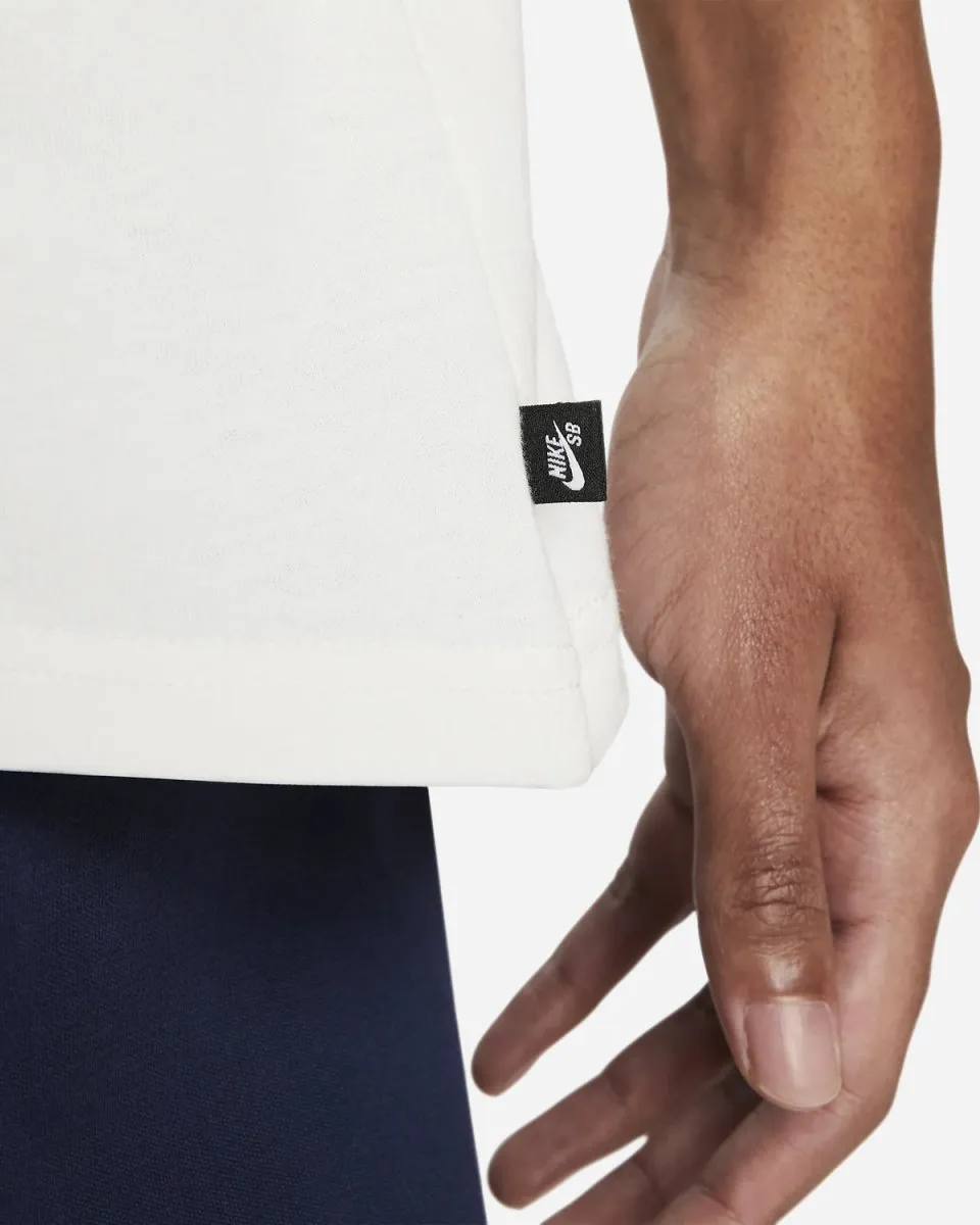 Emb Block Tee - Sail