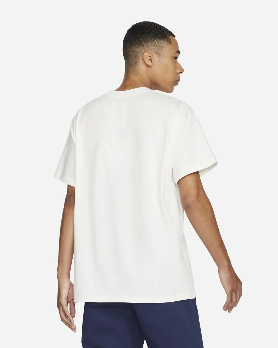 Emb Block Tee - Sail