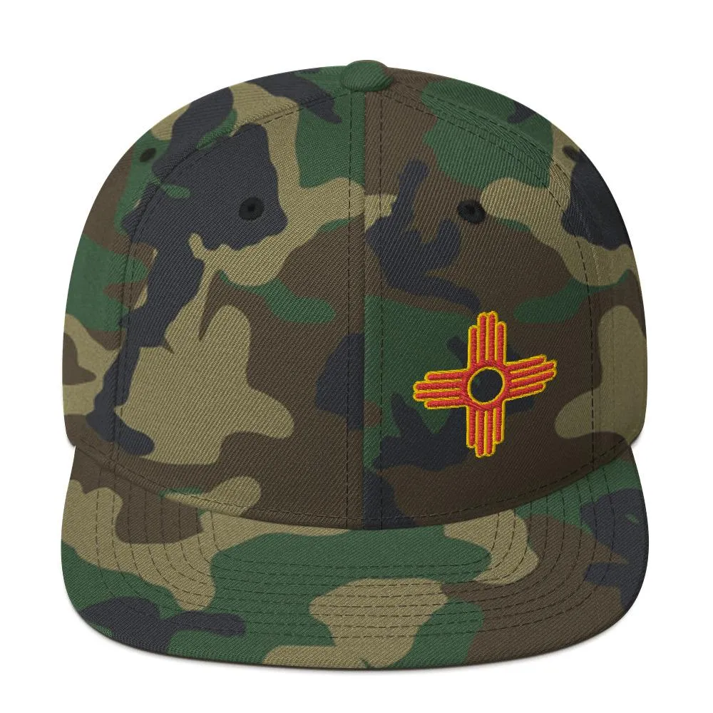 Embroidered Zia Classic Snapback