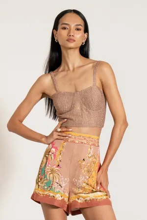 Emelia bustier and shorts