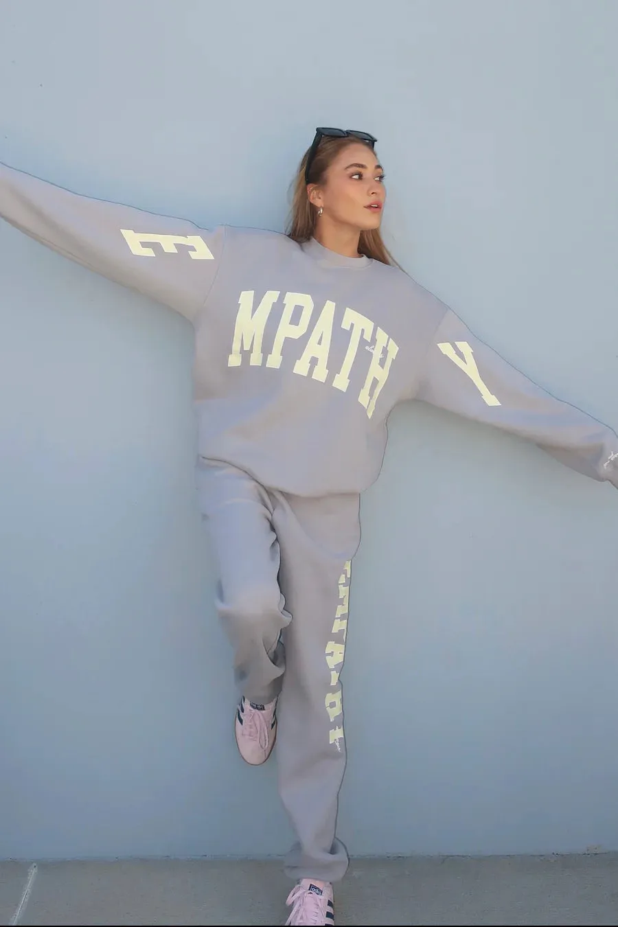 Empathy Always Slate Grey Sweatpants