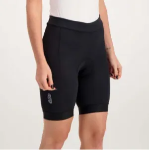 Enjoy Mono Dual Ladies Shorts Black