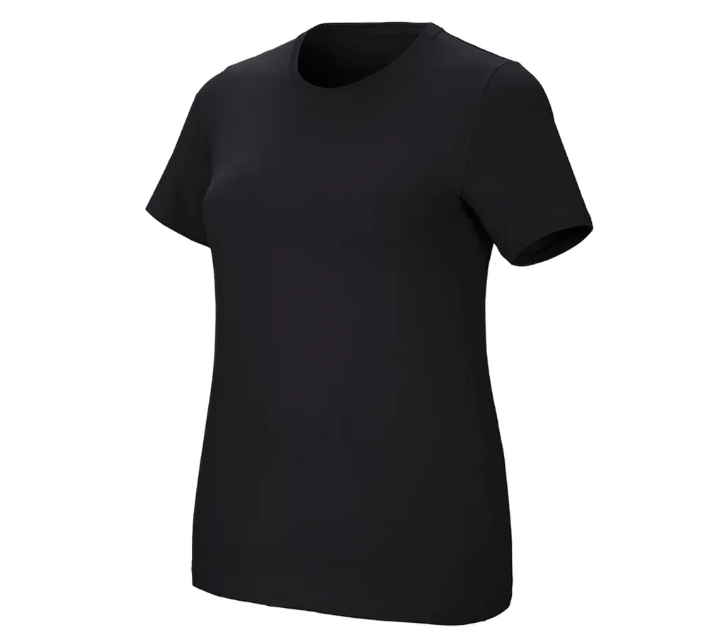 e.s. ženska kratka maj. cotton stretch, plus fit