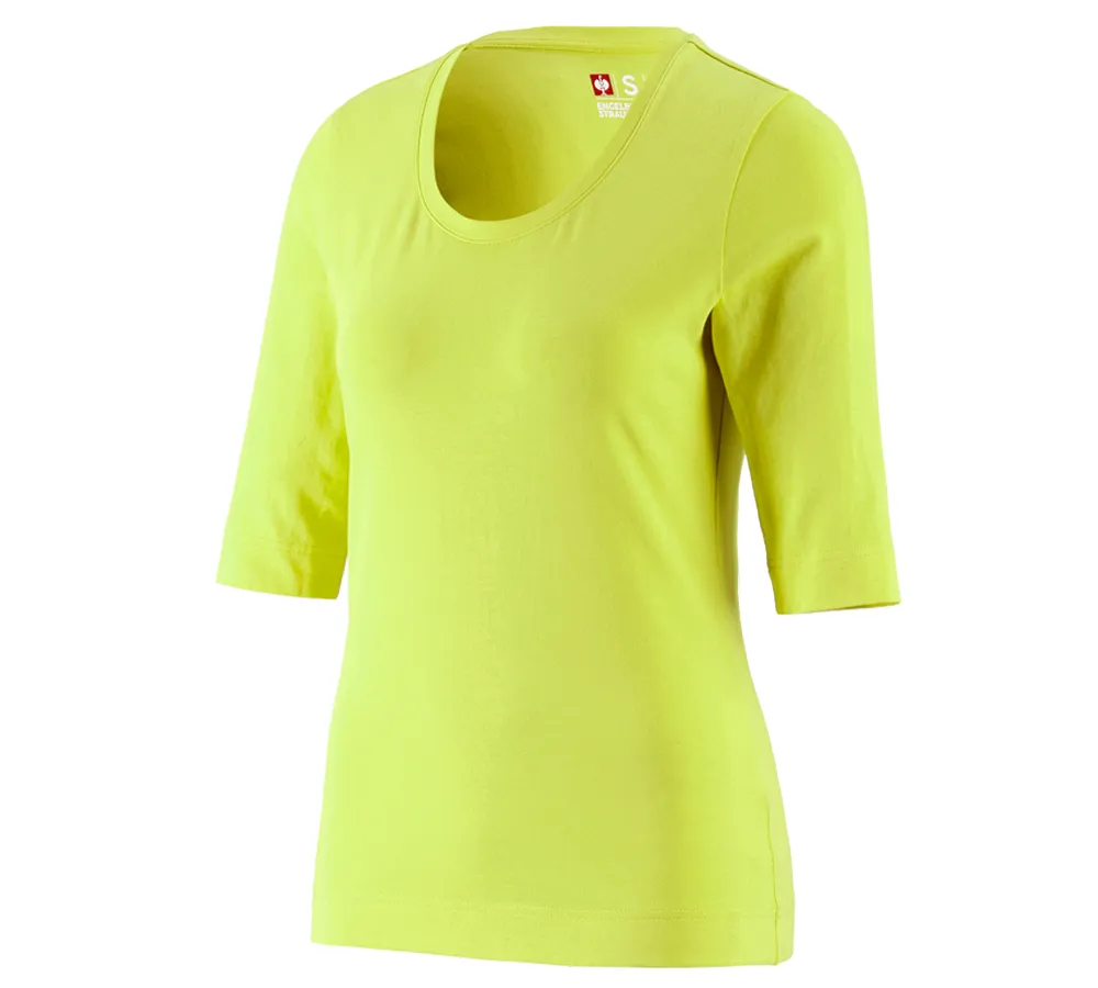 e.s. majica 3/4-rokav cotton stretch, ženska