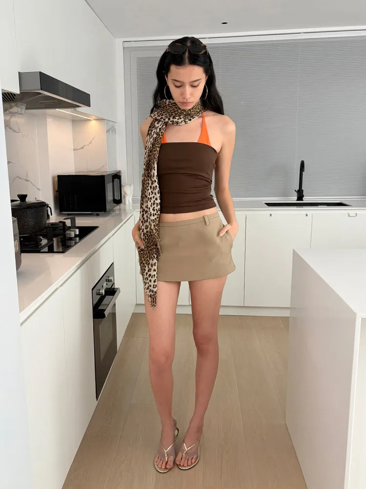 Essential A-shape Mini Skirts
