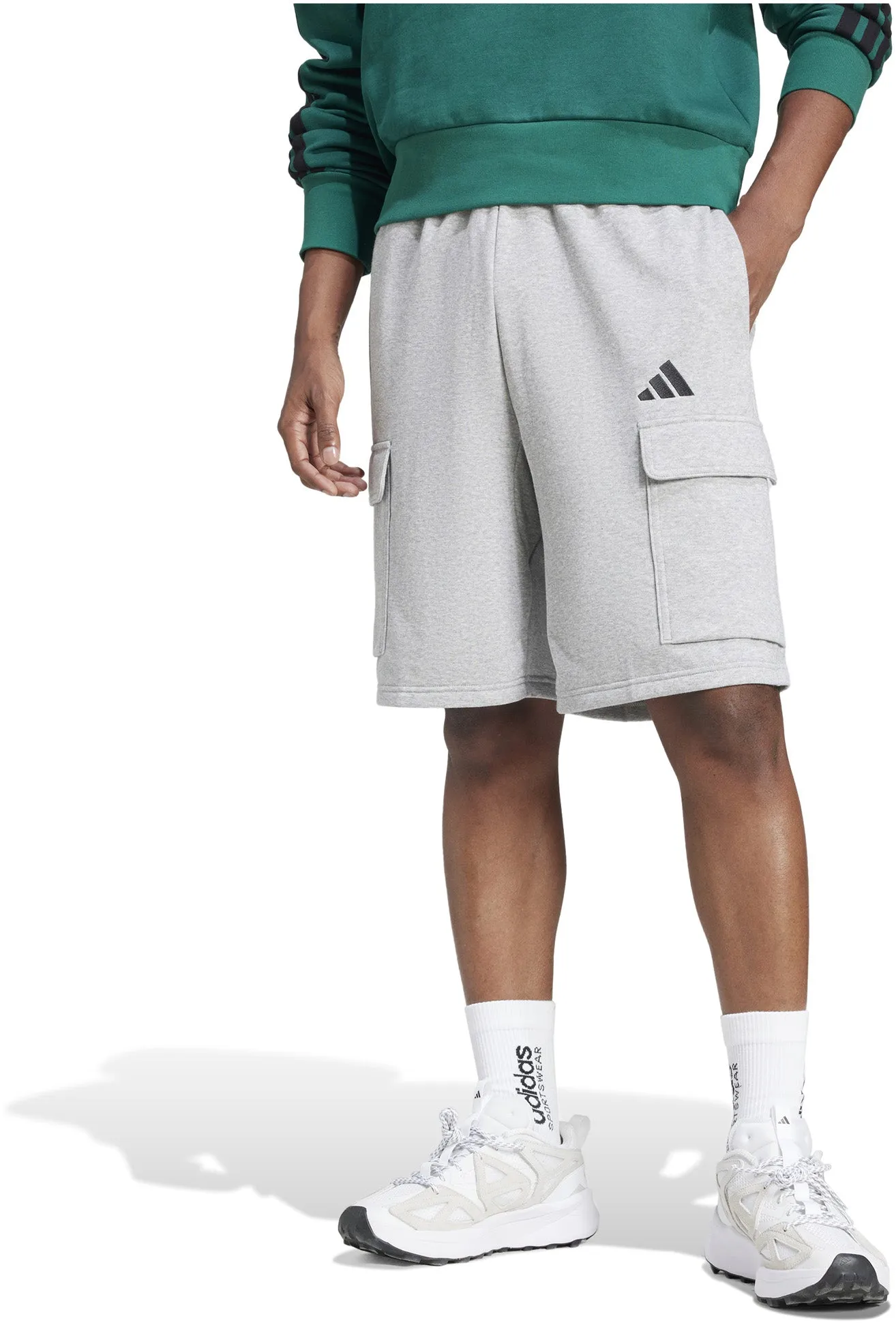 Essentials Feel Cozy French Terry Cargo Short