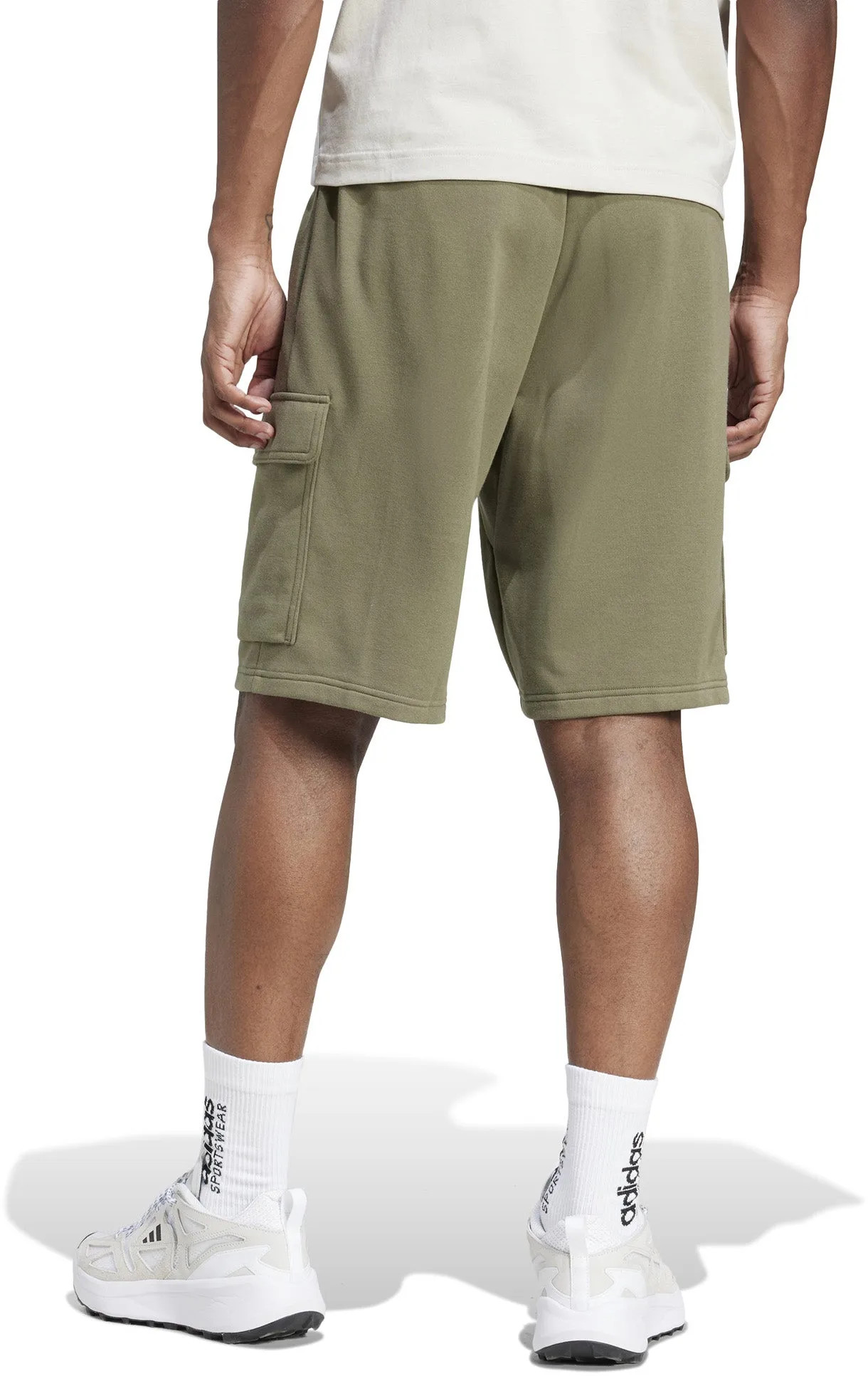 Essentials Feel Cozy French Terry Cargo Short