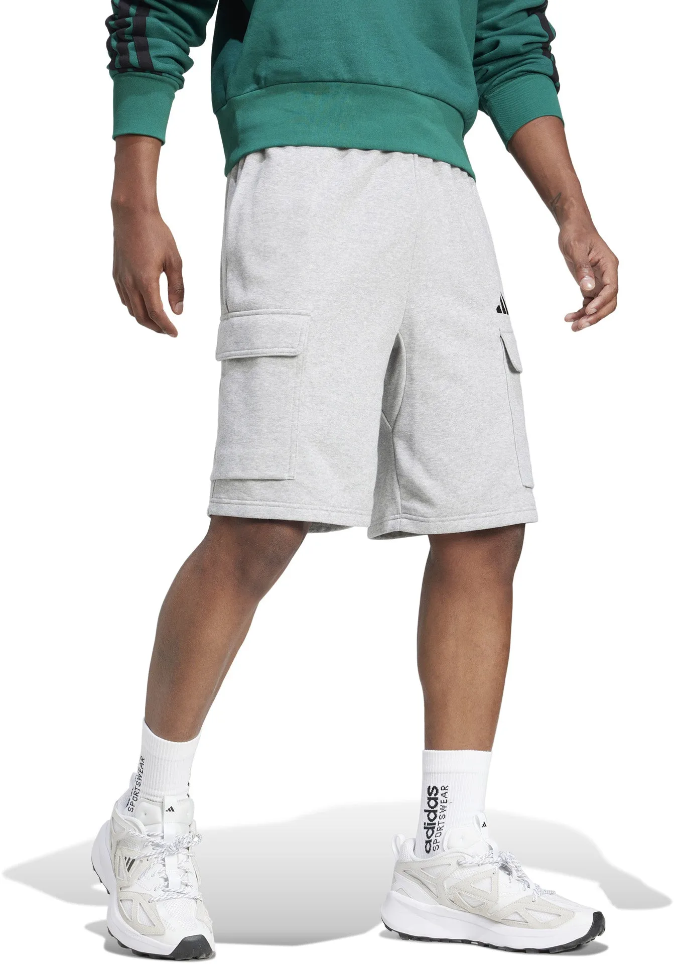 Essentials Feel Cozy French Terry Cargo Short
