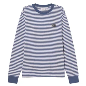 Established works eyes stripe ls Coronet blue multi