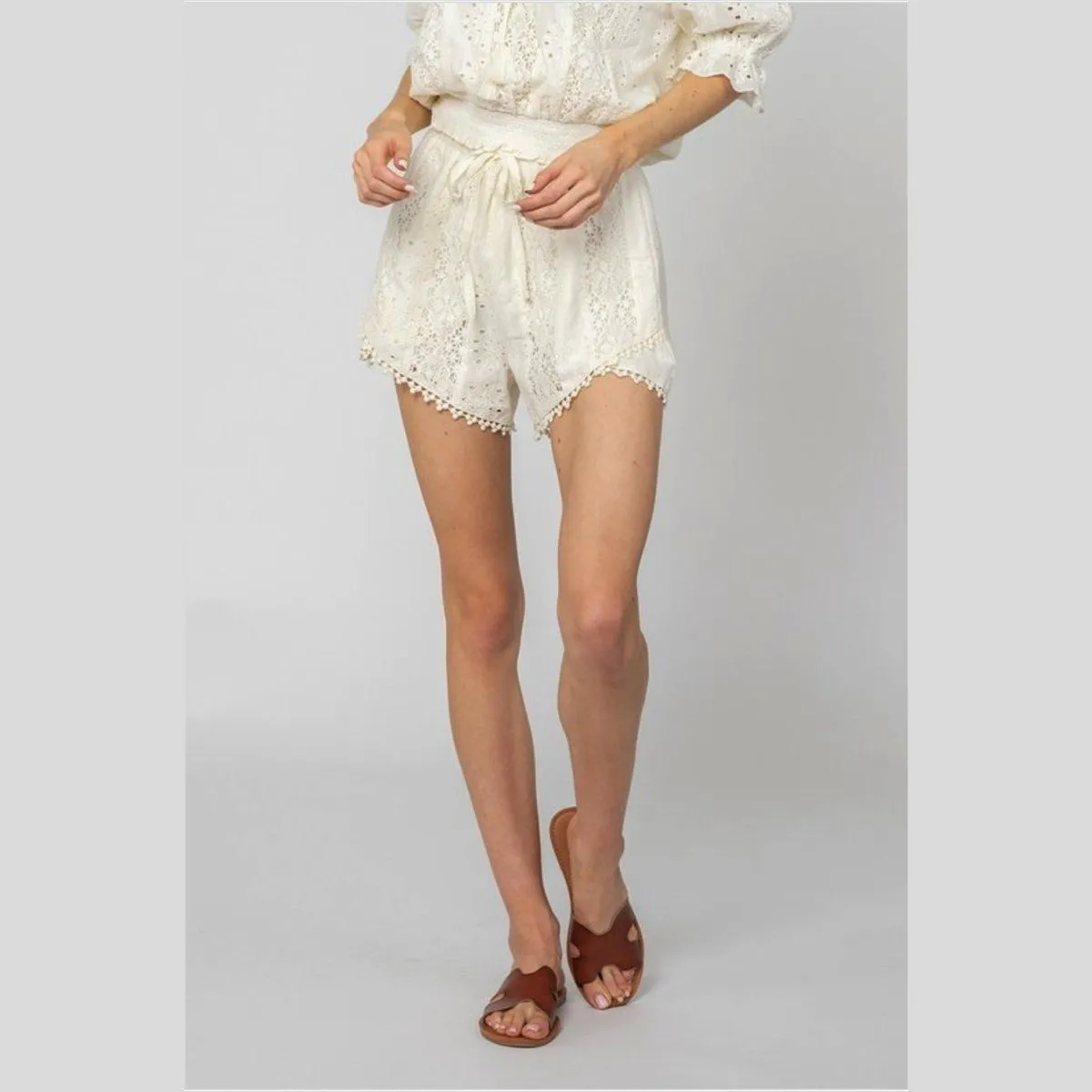Eyre Eyelet Shorts