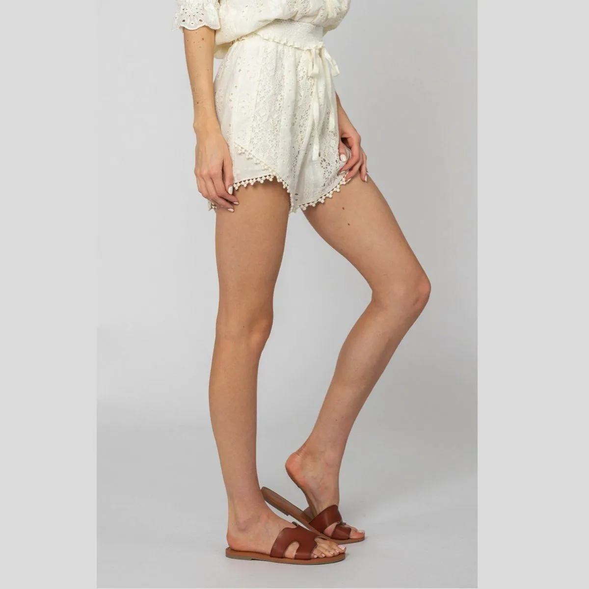 Eyre Eyelet Shorts