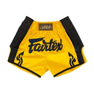 FAIRTEX YELLOW POWER MUAY THAI SHORTS - BS1701