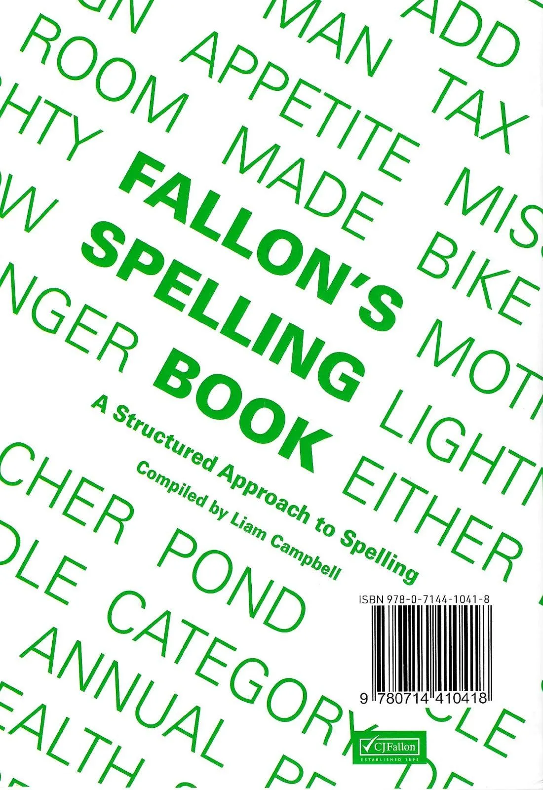 Fallons Spelling Book