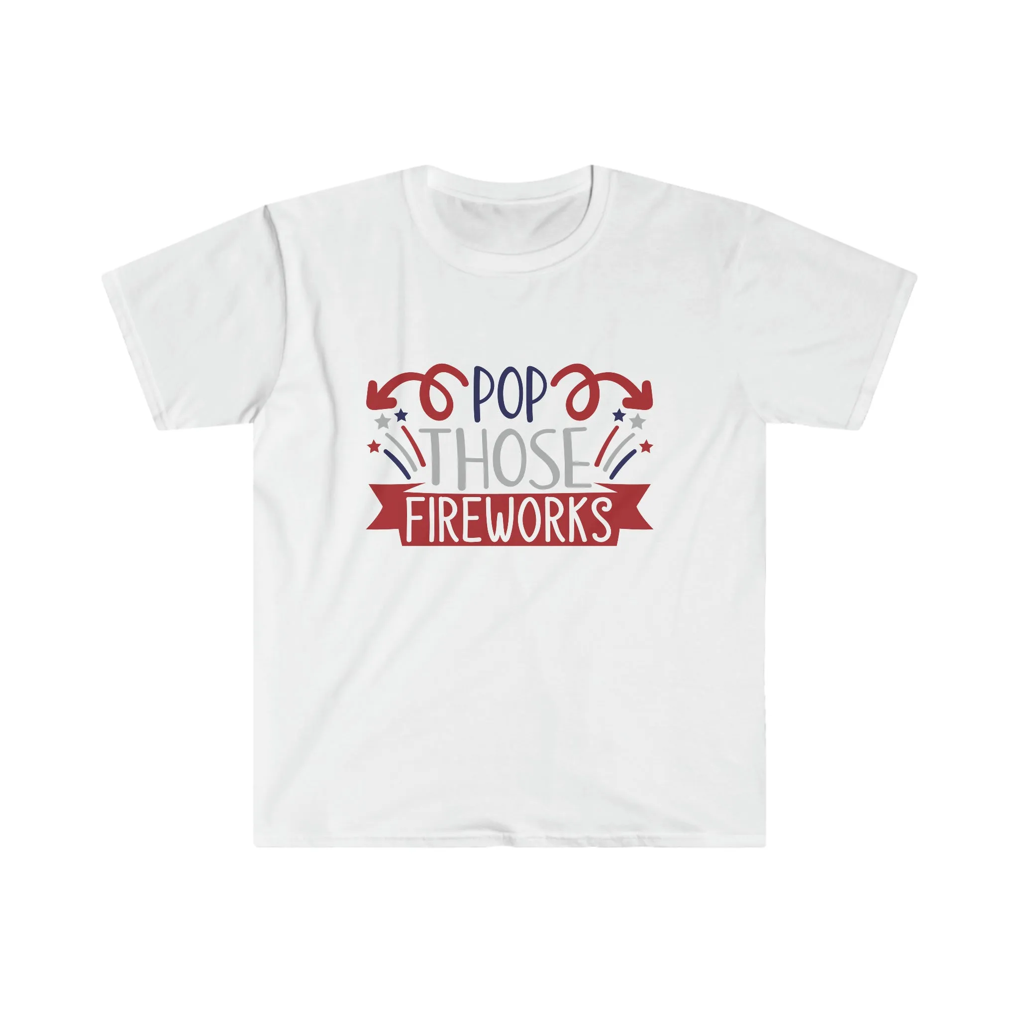 Fireworks - Unisex Softstyle T-Shirt