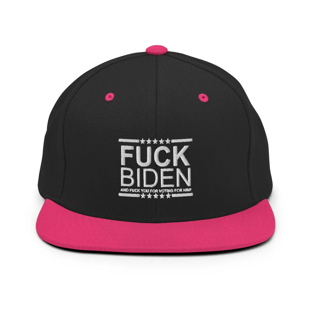 F**K BIDEN Snapback Hat
