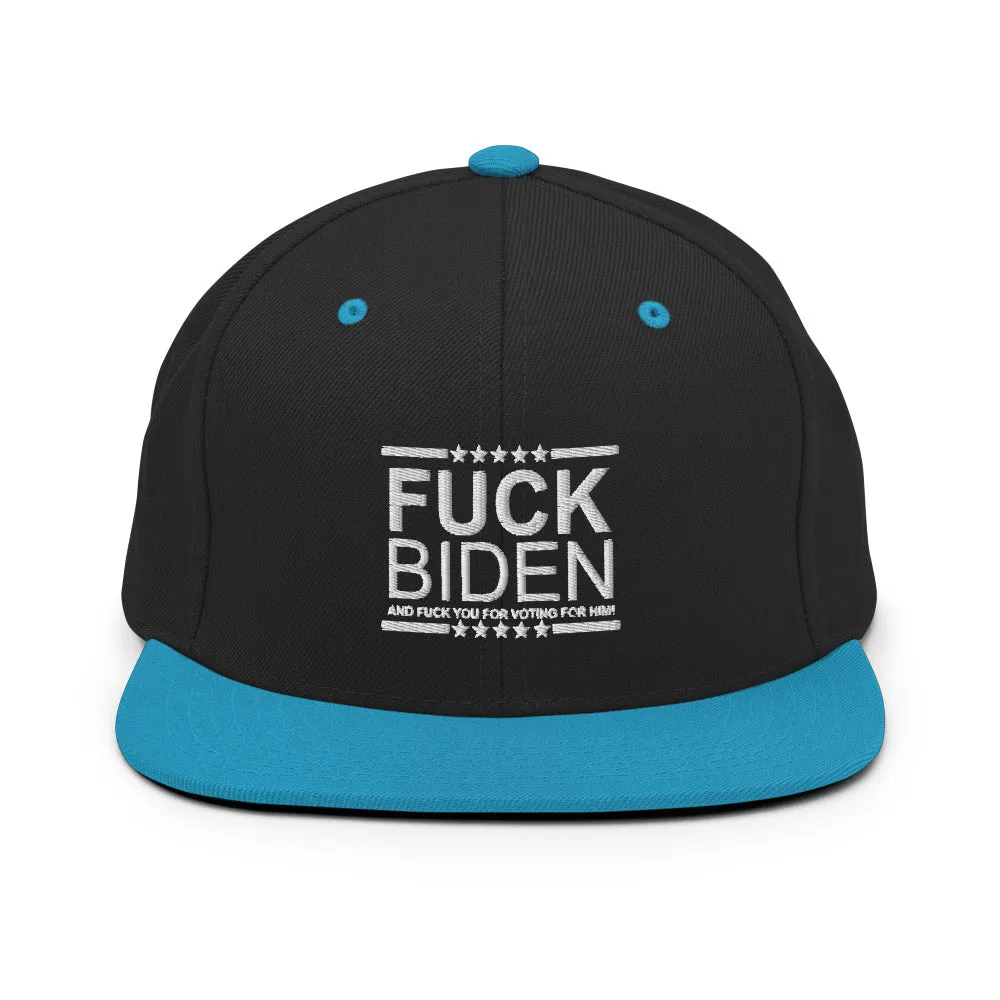 F**K BIDEN Snapback Hat