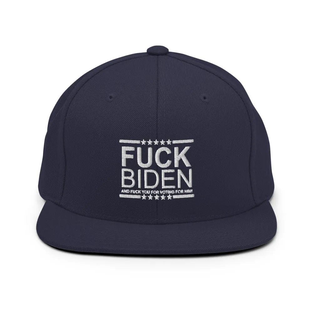 F**K BIDEN Snapback Hat