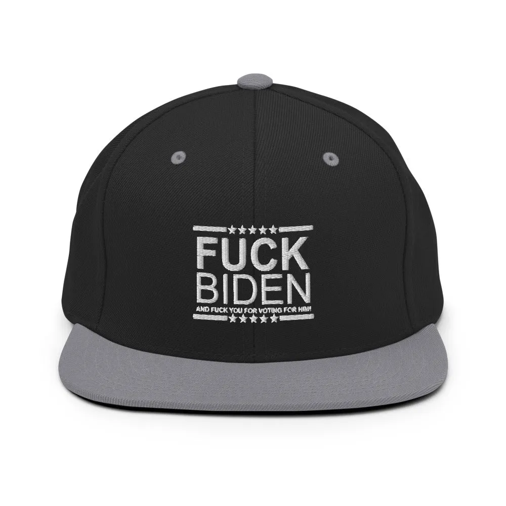 F**K BIDEN Snapback Hat