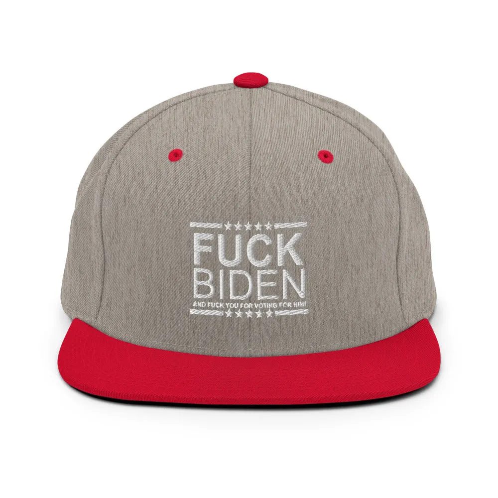 F**K BIDEN Snapback Hat