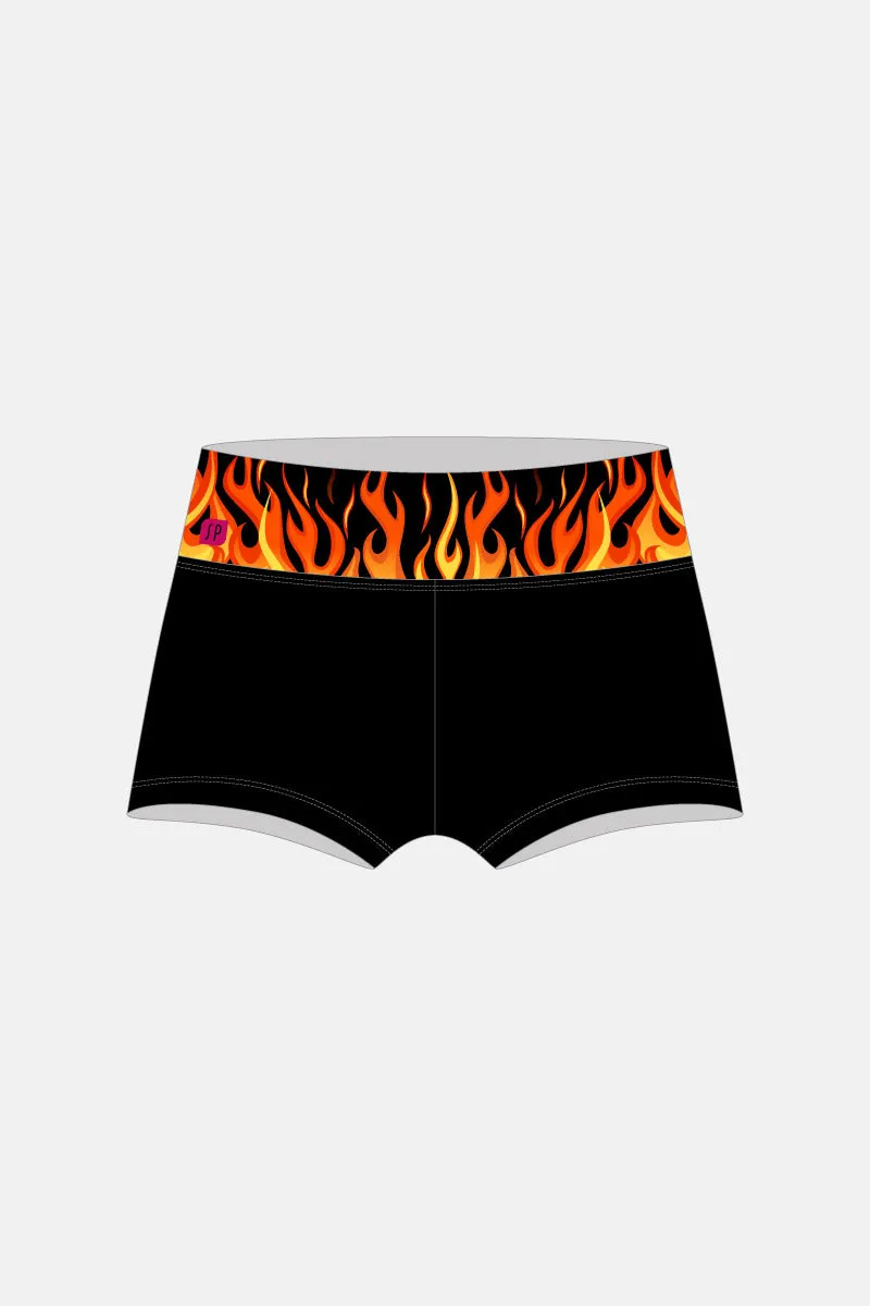 Flame Waistband Shorts