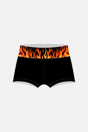 Flame Waistband Shorts