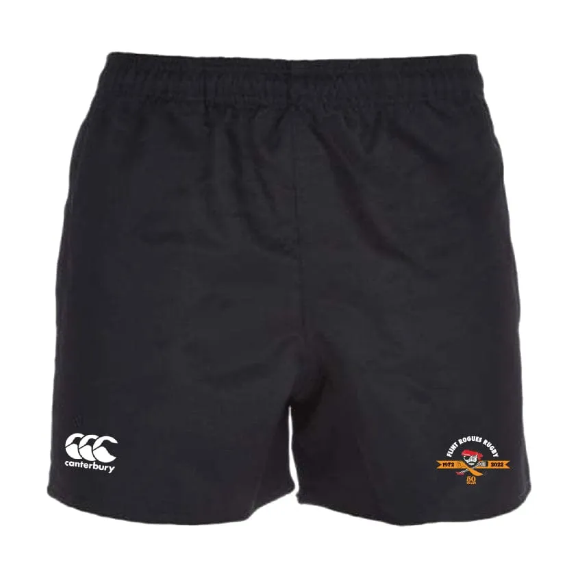Flint Rogues Professional Polyester Rugby Short by Canterbury