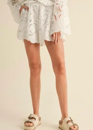 Florence Eyelet Shorts