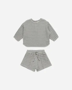 Flynn Set || Dusty Blue