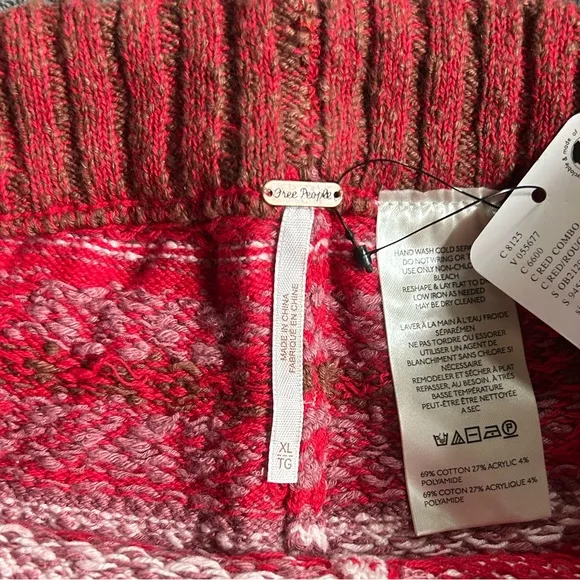 Free People Holly Fairisle Shorts