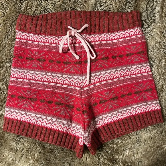 Free People Holly Fairisle Shorts