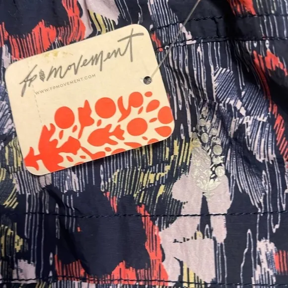 Free People Movement In The Wild Printed Shorts Supernova Combo Size Small