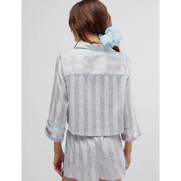 FREE PEOPLE Pillow Talk PJ Set / Ivory Combo