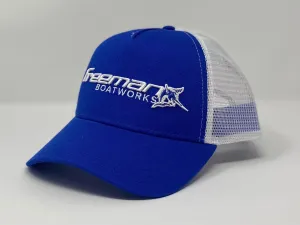 Freeman Boatworks Royal Blue Trucker Hat