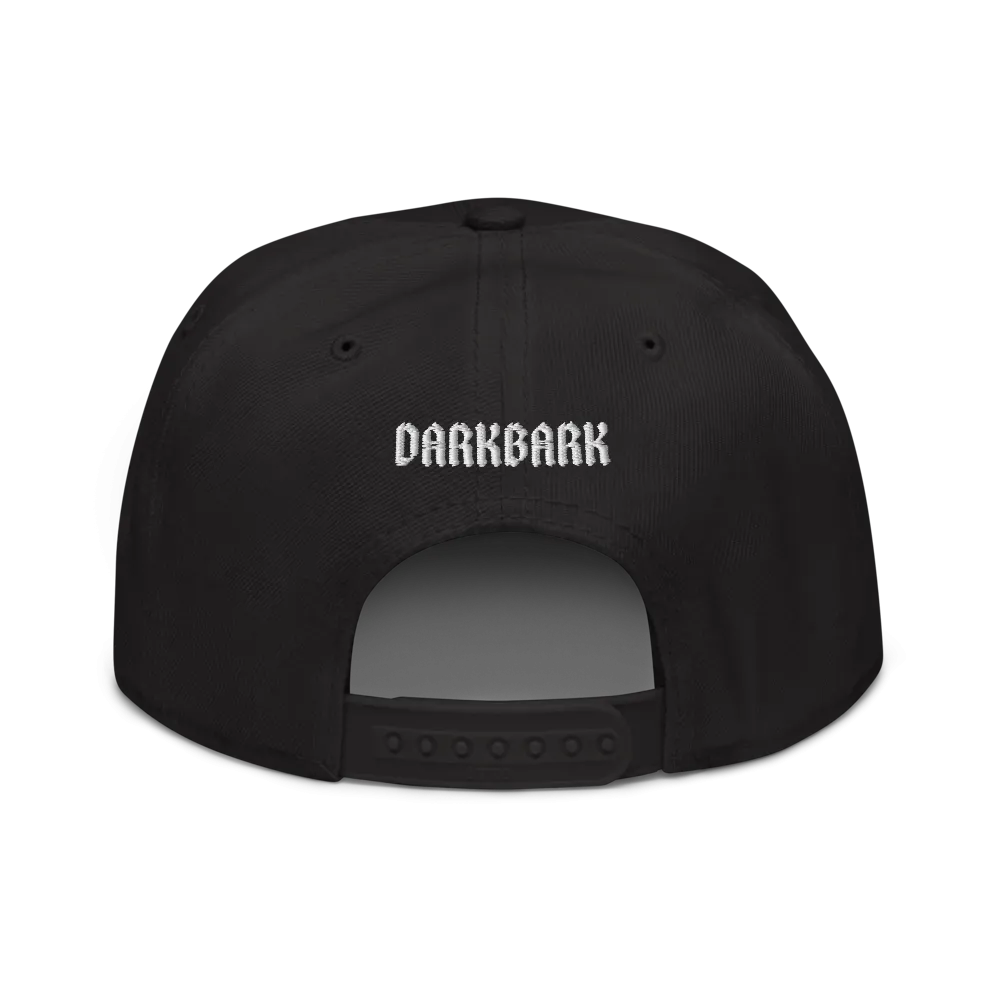 Frenchie Skull Snapback Hat