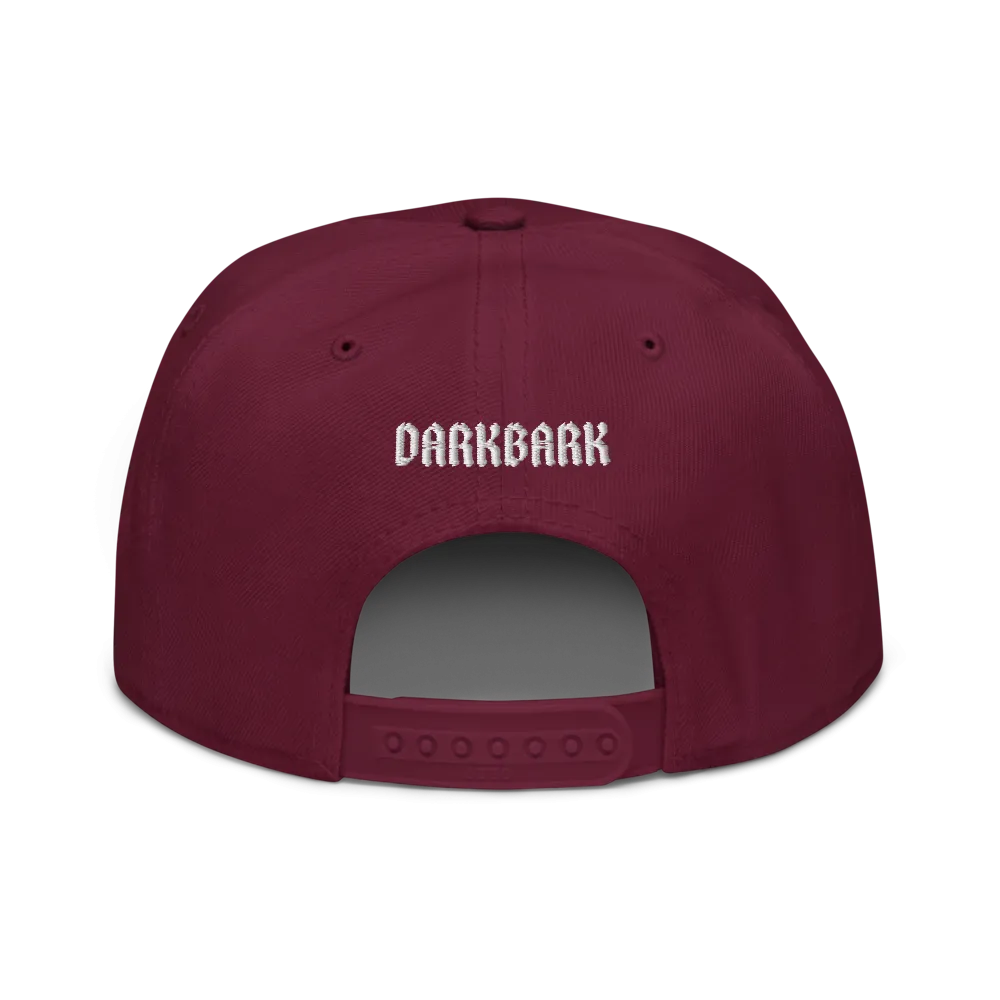 Frenchie Skull Snapback Hat