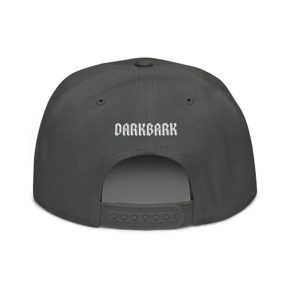 Frenchie Skull Snapback Hat