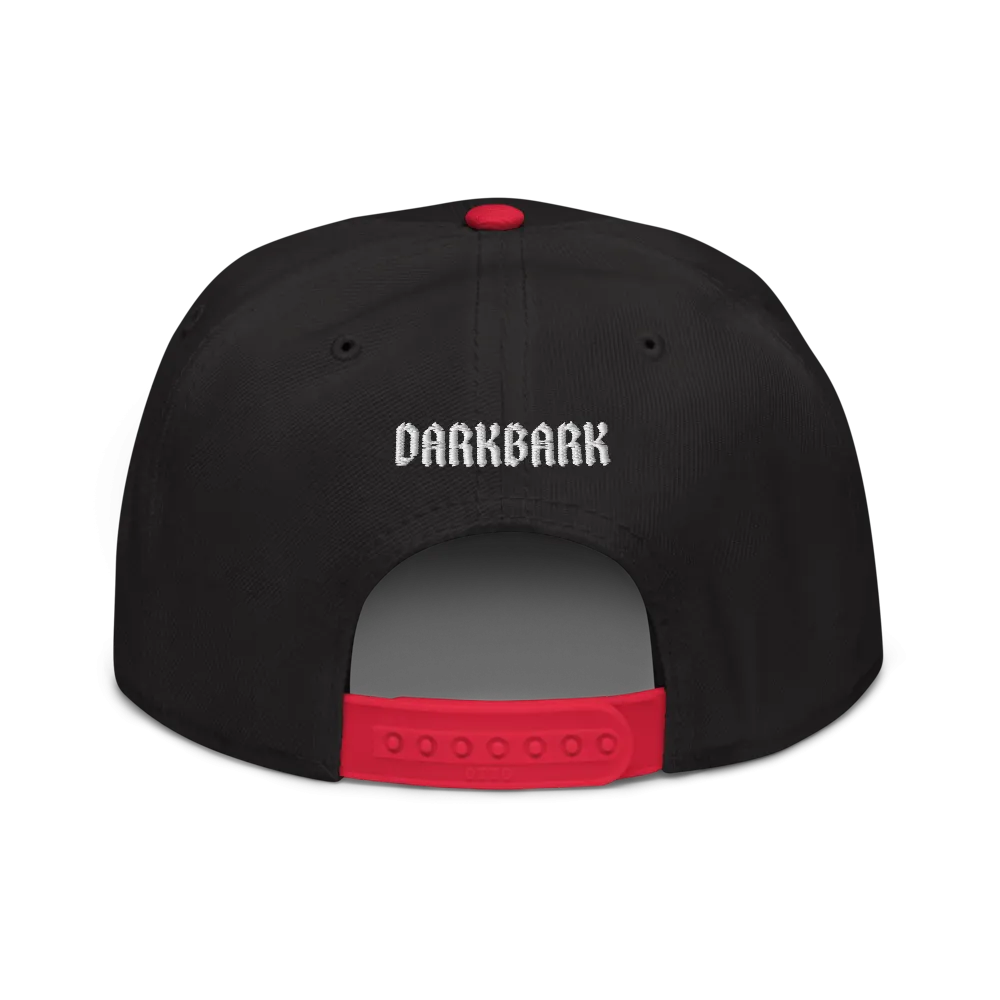 Frenchie Skull Snapback Hat