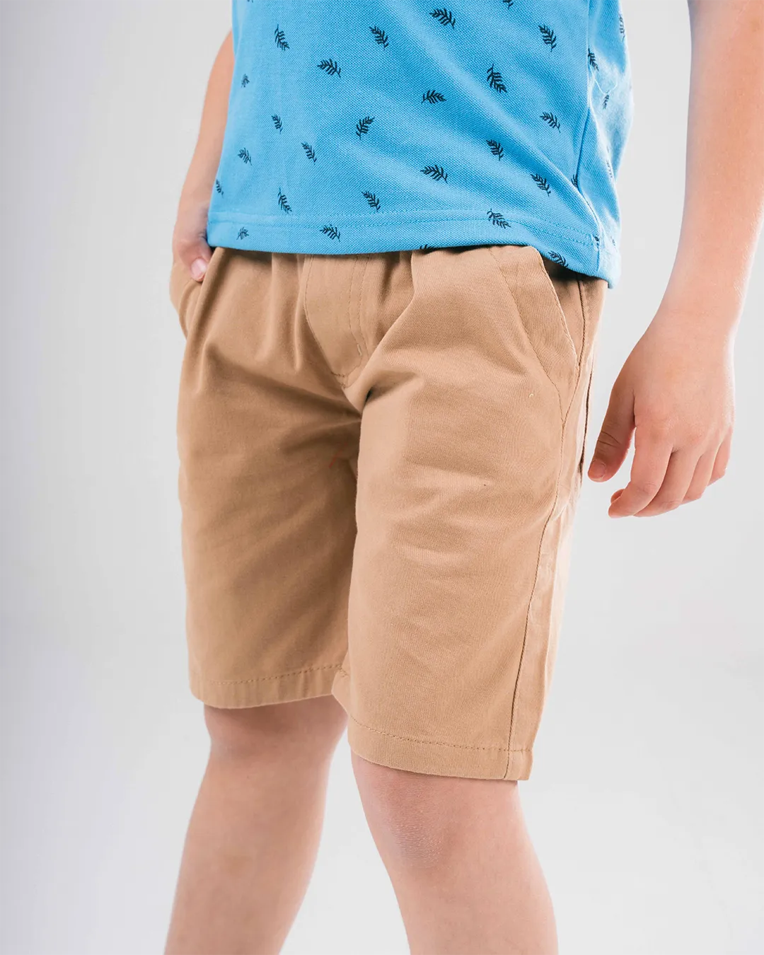 Gabardine Boys Shorts