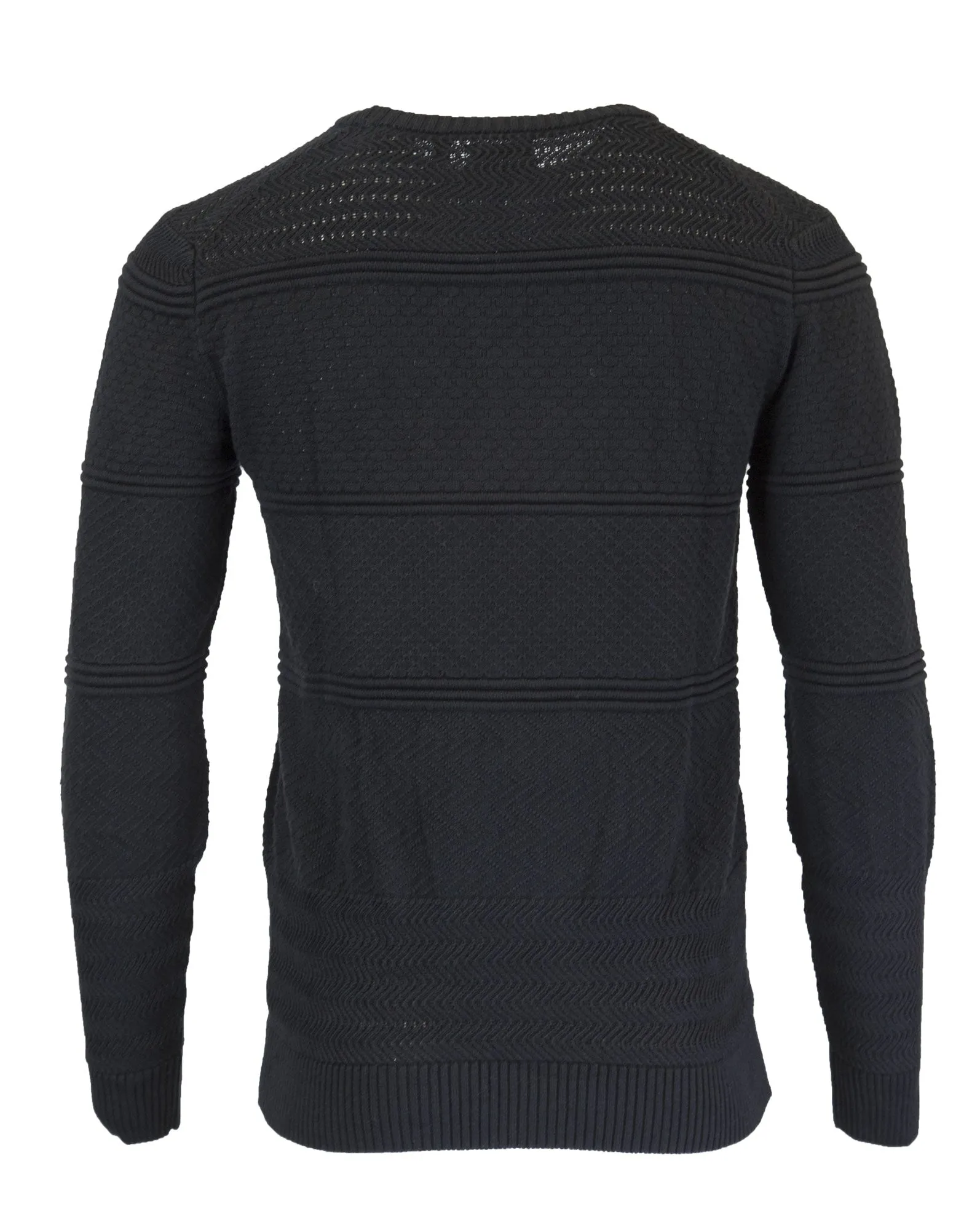 GANT Men's Texture Stripe Crew Sweater 87011 Size M $145 NWT