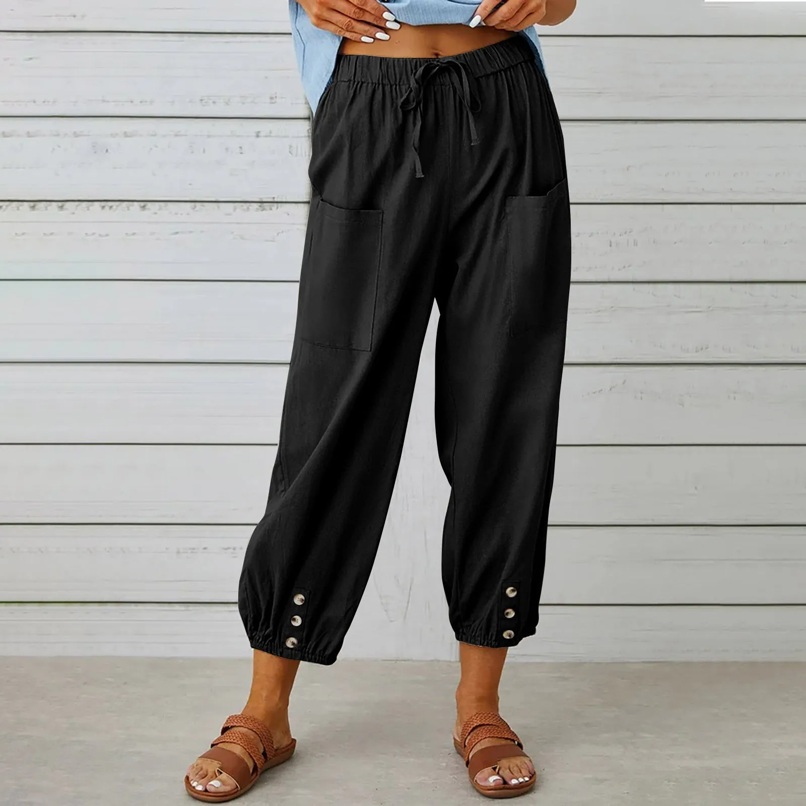 Get To It Light Loose Joggers