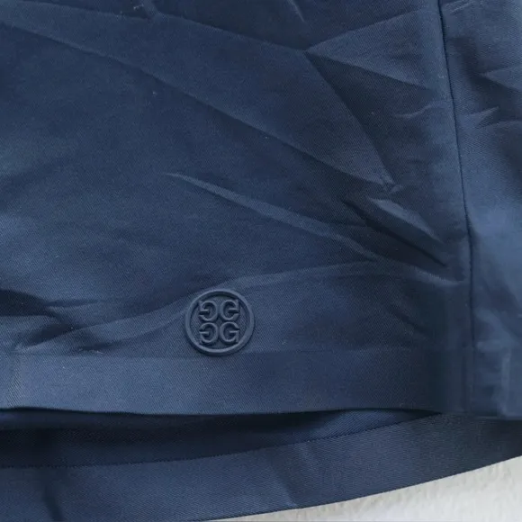 G/Fore Effortless Skort Skirt Golf Tennis Pickleball Navy Blue Stretch Medium