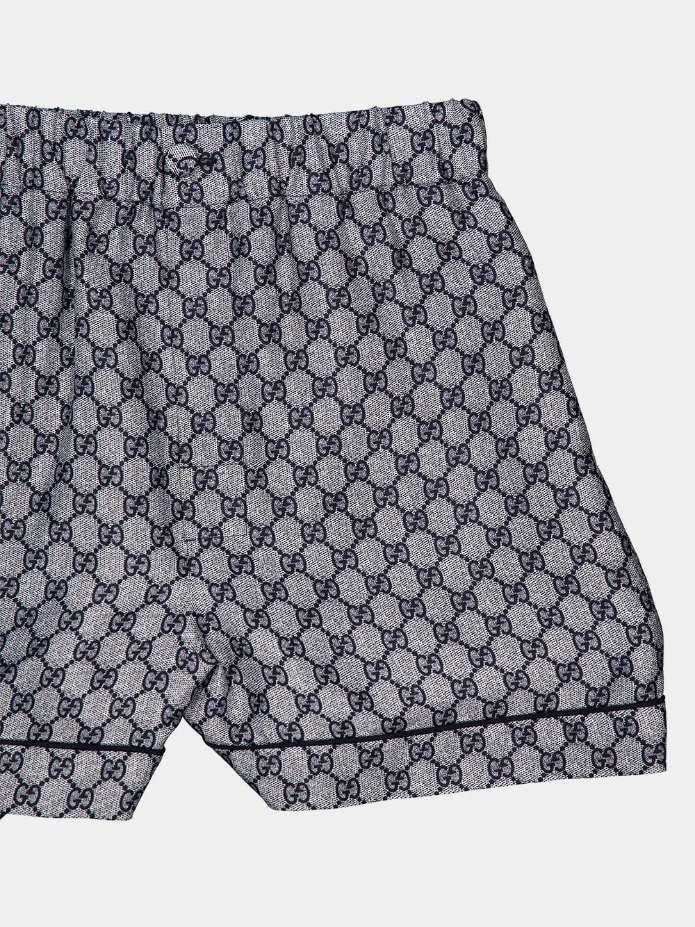 GG Silk Twill Shorts