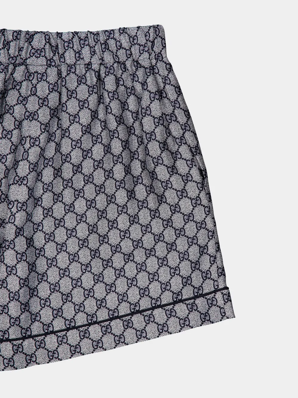 GG Silk Twill Shorts