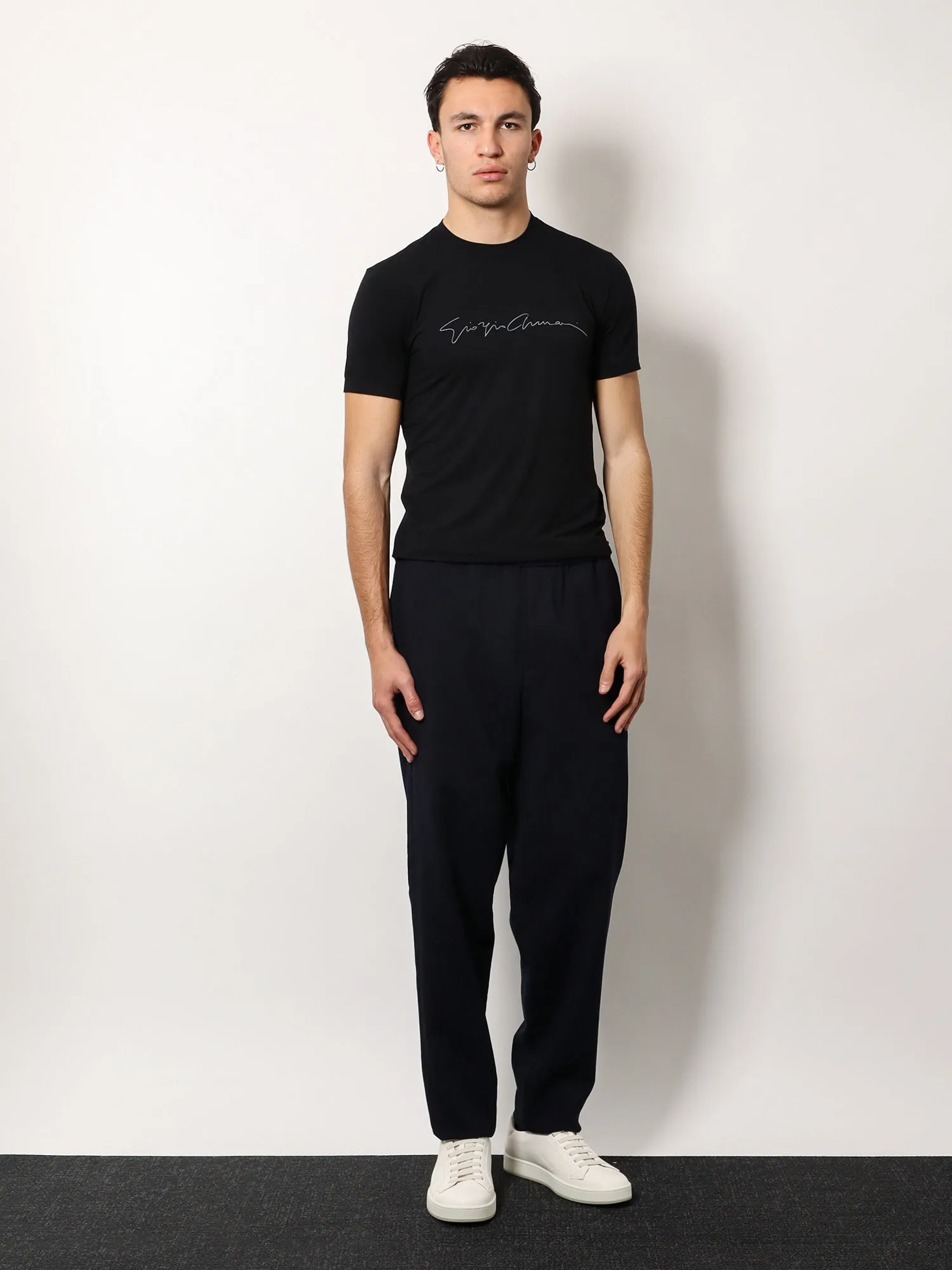 Giorgio Armani Stretch Eco Viscose T Shirt