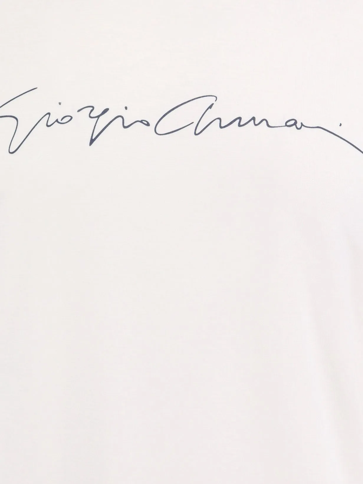 Giorgio Armani Stretch Eco Viscose T Shirt