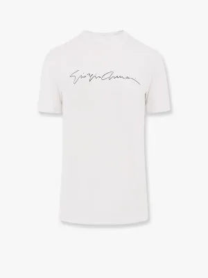 Giorgio Armani Stretch Eco Viscose T Shirt